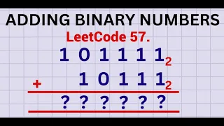 67 Add Binary LeetCode 67
