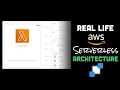 Real Life AWS Serverless Architecture Example