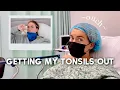 MY TONSILLECTOMY EXPERIENCE VLOG Surgery Recovery