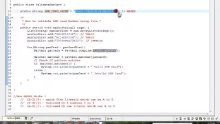 HOW TO VALIDATE PAN CARD NUMBER USING JAVA