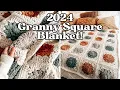 Beginner s Granny Squares Blanket Crochet Tutorial CJ Design