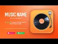 Free Music Playlist Song YouTube Channel Template Customizable - FlexClip
