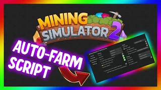 Mining Simulator 2 Script Exploit GUI Auto Farm Rebirth Event System Exodus Showcase 2022