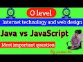 difference between java and JavaScript in Hindi explain java and JavaScript java JavaScript
