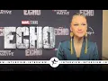 Katarina Ziervogel Interview Marvel Studios Echo Red Carpet Premiere