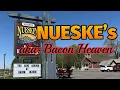 The best bacon is at Nueske s Store in Whittenberg WI
