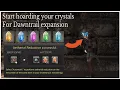 How to farm crystals and clusters for dawntrail crafting