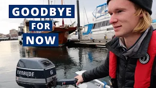 Commuting Home from Work in the Dinghy \ Living on a Sailboat in Canada Ep. 23