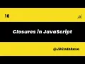 JavaScript Closures JS Tutorial for Beginners to Advanced JDCodebase
