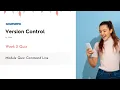 Module Quiz Command Line Quiz Answers