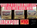 JACKPOT I Finally Landed My First On Triple Red Hot Sevens Only Needed 100 To Play The All Slots
