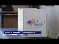 Northeast Tennessee voters show up for first day of early voting