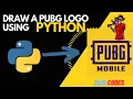 python turtle draw a PUBG logo using python Advance no talking
