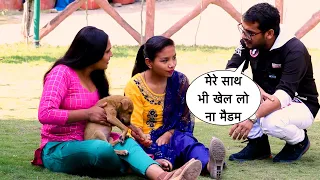 Mere Sath Bhi Khel Lo Na Madem Funny Flirting Prank On Cute Girls By Basant Jangra With New Twist