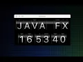 JavaFX Odometer and Spinner