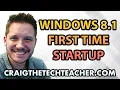 Windows 8 First Time Setup 2020