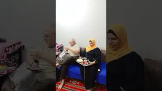 احلى فنجان قهوه وانا قاعده جنب جوزي حبيبي 