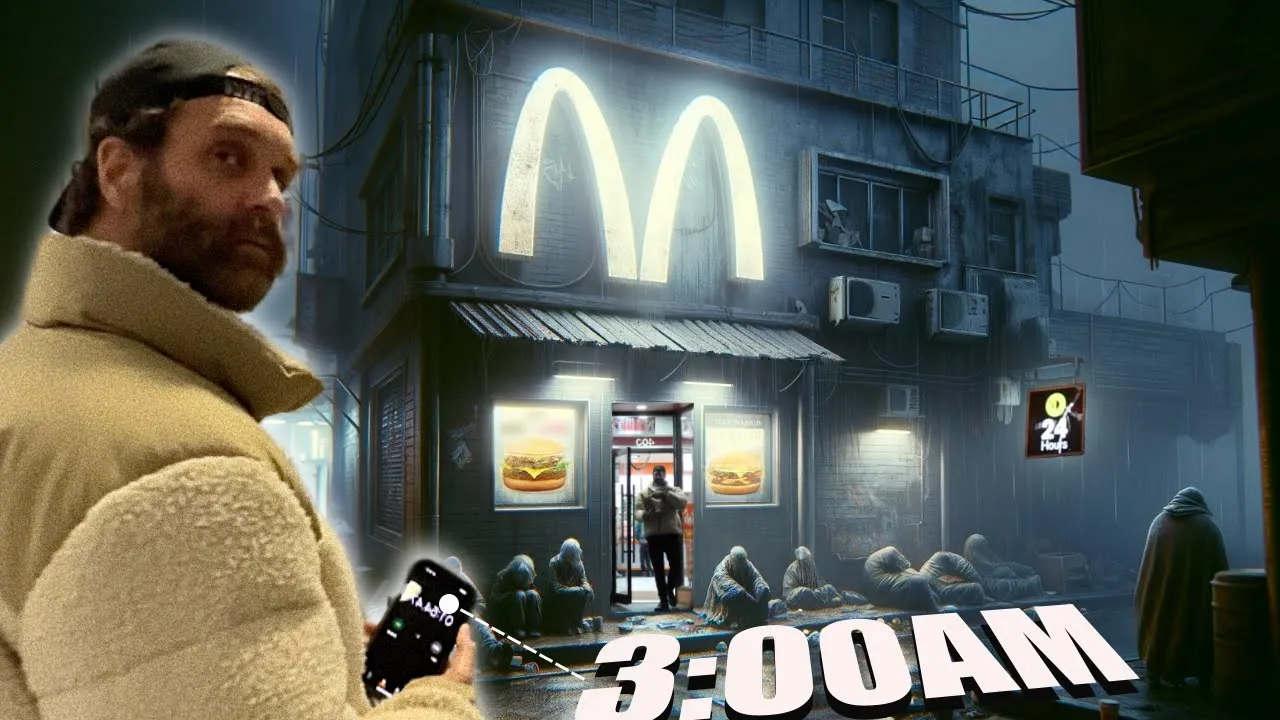 EATING AT 5 SCARIEST McDONALDs at 3am [TORONTO]