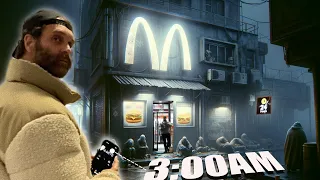 EATING AT 5 SCARIEST McDONALD’s at 3am [TORONTO]