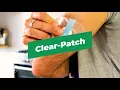 How to apply a Clear Patch to a FreeStyle Libre Sensor 5 Steps protect your CGM sensor