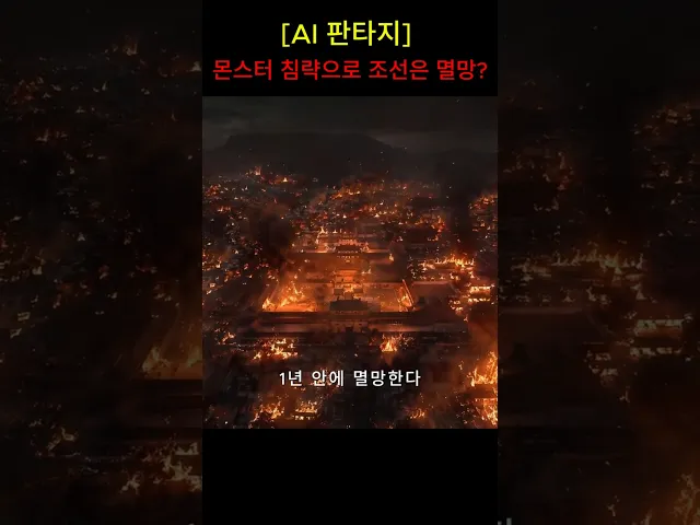 Did Joseon fall due to a fantasy monster invasion?!