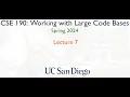 Lecture 7 Program Comprehension 5 - Using Test Cases