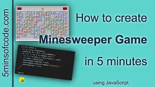 Minesweeper in 5 minutes - JavaScript