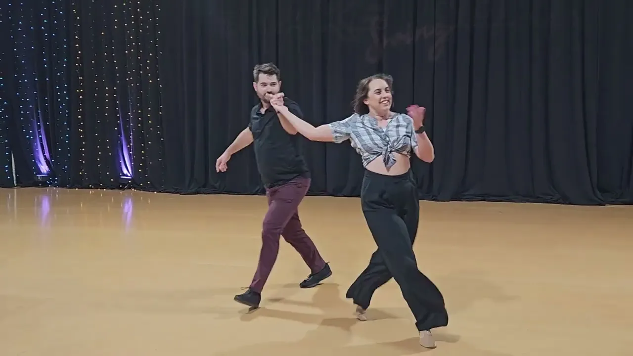 Improv West Coast Swing - Ben Morris & Tara Trafzer - Shakedown Swing 2023 Pro Demo