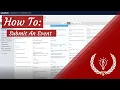 How To Submit an Event