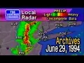 The Weather Channel Archives - June 29 1994