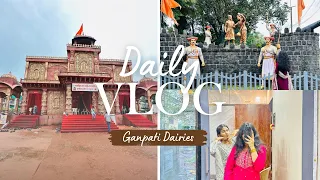 🌼 Ganpati Diaries | Panvel Darshan and  Cousins Masti Vlog🤭