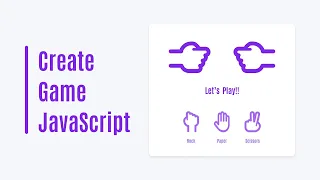 Build Rock Paper Scissors Game in HTML CSS JavaScript