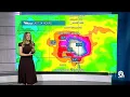 WPTV First Alert Weather meteorologist Jennifer Correa recaps Fort Lauderdale rain totals
