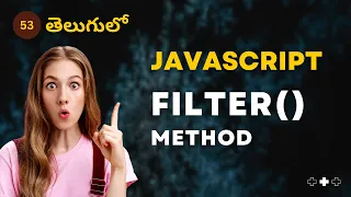 JavaScript filter Array Iterator - 53 JavaScript 4K