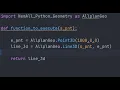 Allplan Visual Scripting - Run Python Code Ausfuhren von Python-Code Creating Line 3D