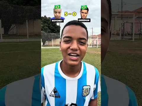 Ele prometeu três gols