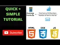 How to create a formula to calculate the average value of an array in Javascript