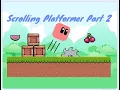 Scratch Scrolling Platformer Game Part 2 Scratch how to make a scrolling platformer game