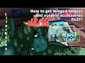 How to get WINGED kelpies and oceanic accessories FAST Using my method Horse Life