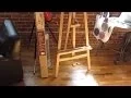 Easel Assembly in Part 1 - The Main Frame and Misc Tips