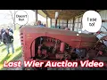 Round Up of the Wier Auction with Stermer s Auction Service