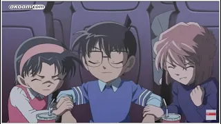 كونان وايومي وهيبارا عندما يكونون في السينما  كونان وايومي وهيبارا عندما يكونون في السينما