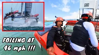 I got to sail on the FASTEST CATAMARAN IN THE WORLD!! 🤯 – (Episode 264)