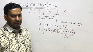 Logical Operators in Java AND OR NOT Explained Lec-26 Java Guru Ravi