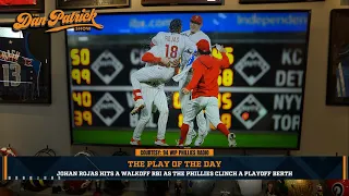 Play of the Day Johan Rojas Hits Walkout RBI As The Phillies Clinch A Playoff Berth 23