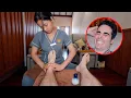 ASMR Relaxing Laos Foot Reflexology Massage