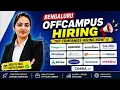Bengaluru Off Campus Hiring 2026 Freshers Experienced 0 3 Yrs IT Jobs Apply Now