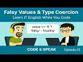 25 Falsy Values Type Coercion in Javascript