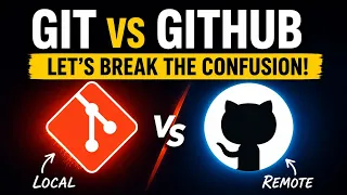 Git vs GitHub Explained Simply Finally Understand the Difference