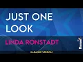 Download Lagu Just One Look - Linda Ronstadt (KARAOKE)